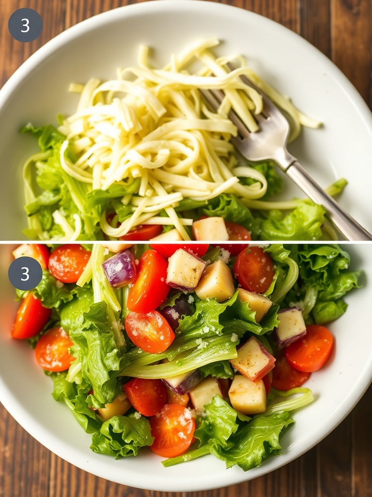 salade preparation
