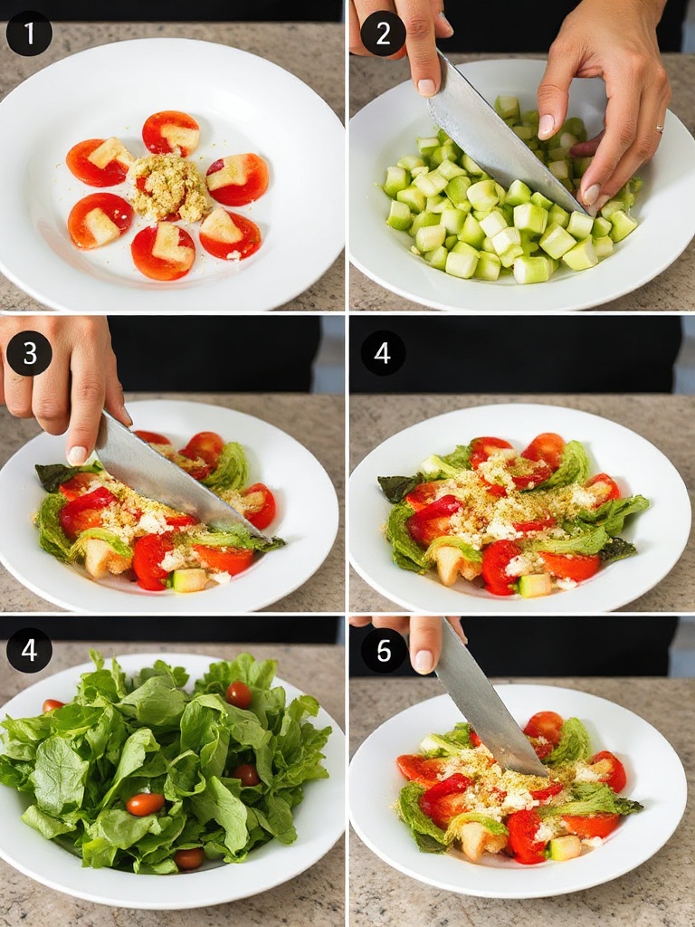 salade preparation