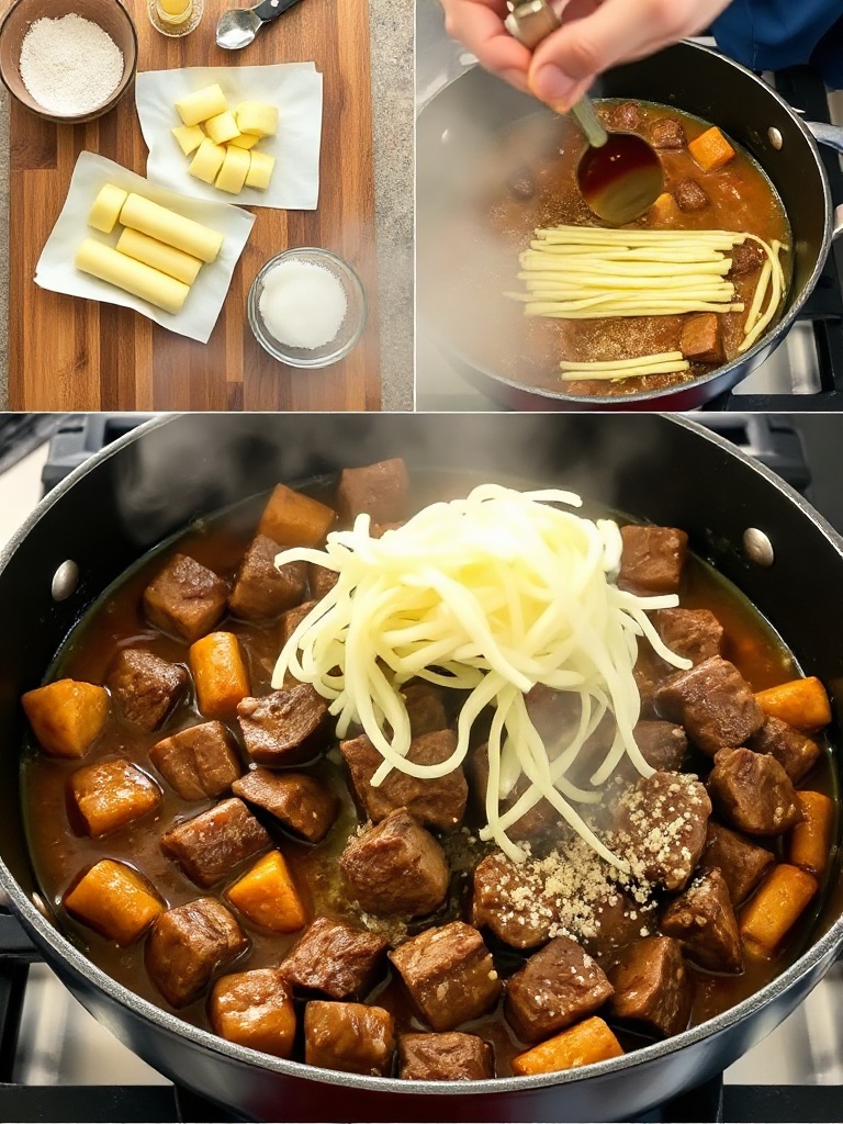 boeuf bourguignon recette preparation