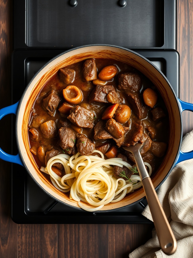 boeuf bourguignon recette preparation