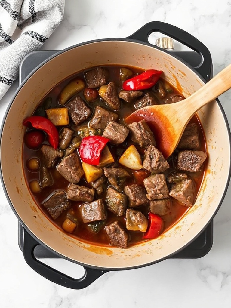 recette boeuf bourguignon preparation