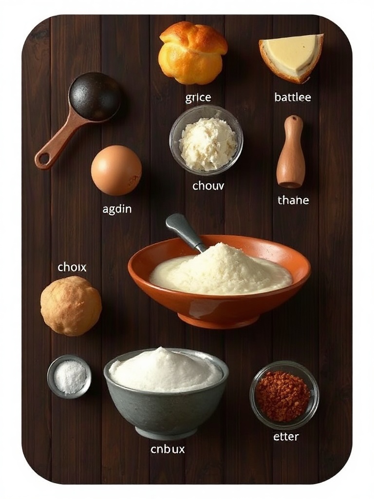 choux ingredients