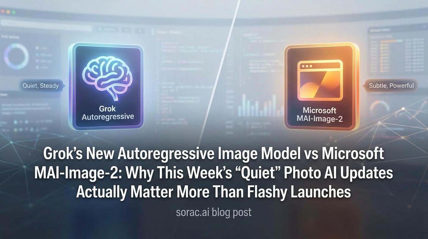 Grok's New Autoregressive Image Model vs Microsoft MAI-Image-2: Why This Week's 'Quiet' Photo AI Updates Actually Matter More Than Flashy Launches