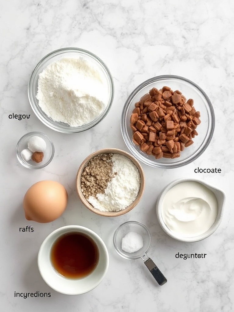 gateau au chocolat ingredients