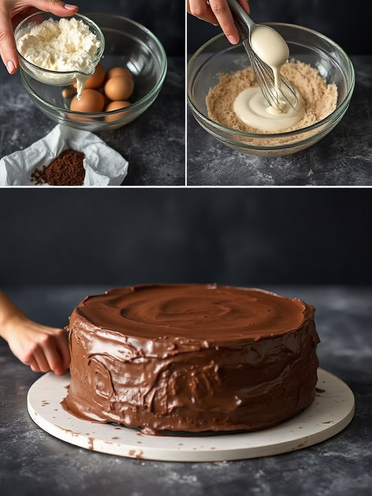 gateau au chocolat preparation