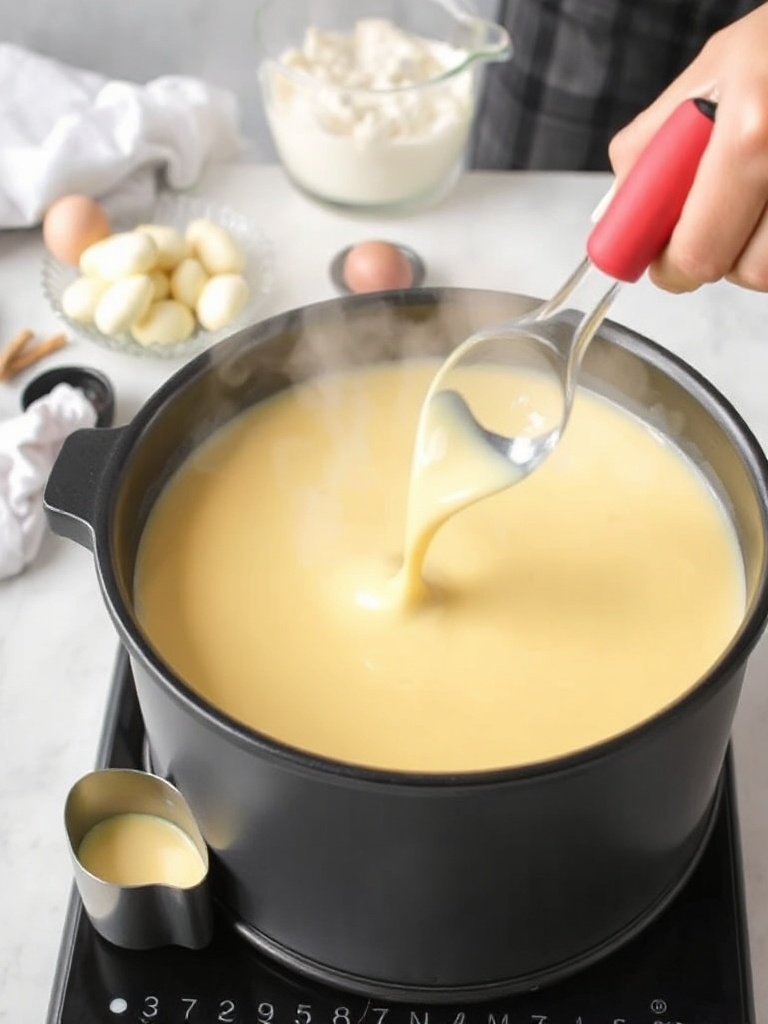 fondu de poireau preparation