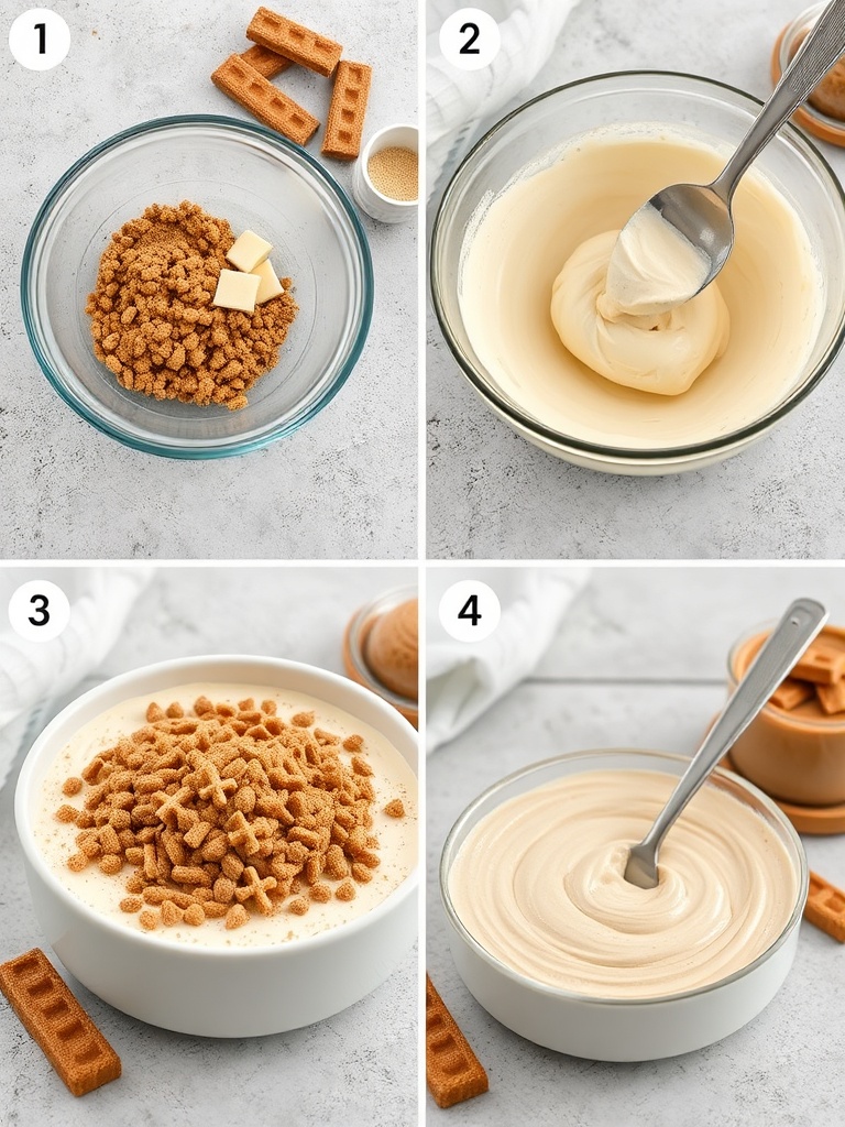 tiramisu speculoos preparation