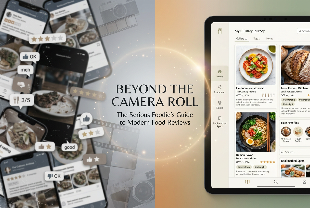 Beyond the Camera Roll: The Serious Foodie’s Guide to the New Era of Food Reviews