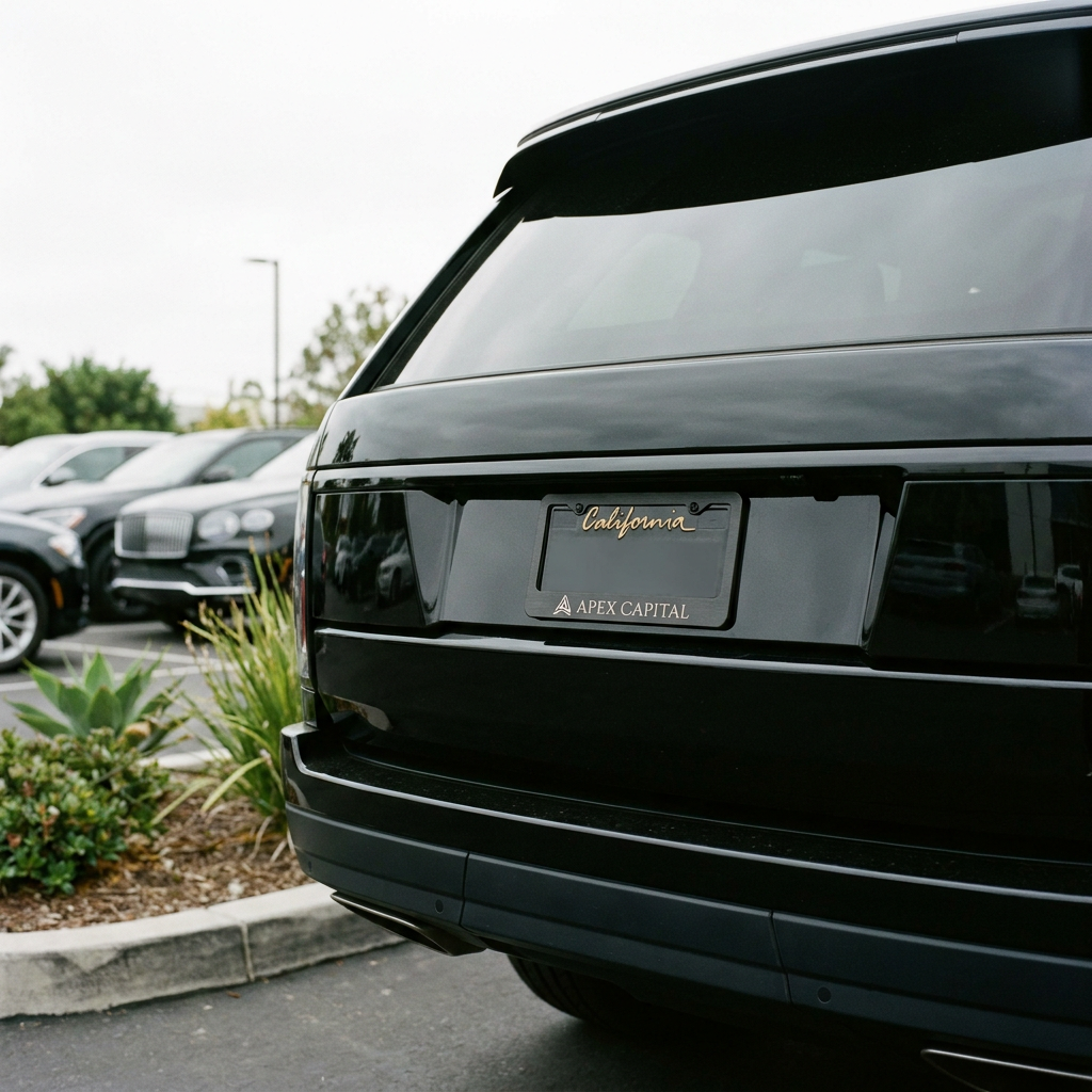 Best Custom License Plate Frames: 15 Standout Options That Actually Protect Your Plates 3 Professional vehicle with custom branded license plate frame