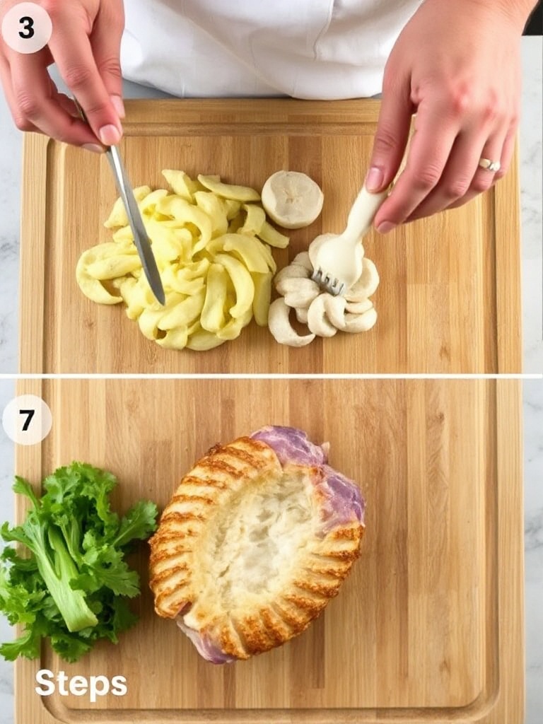 escalope preparation