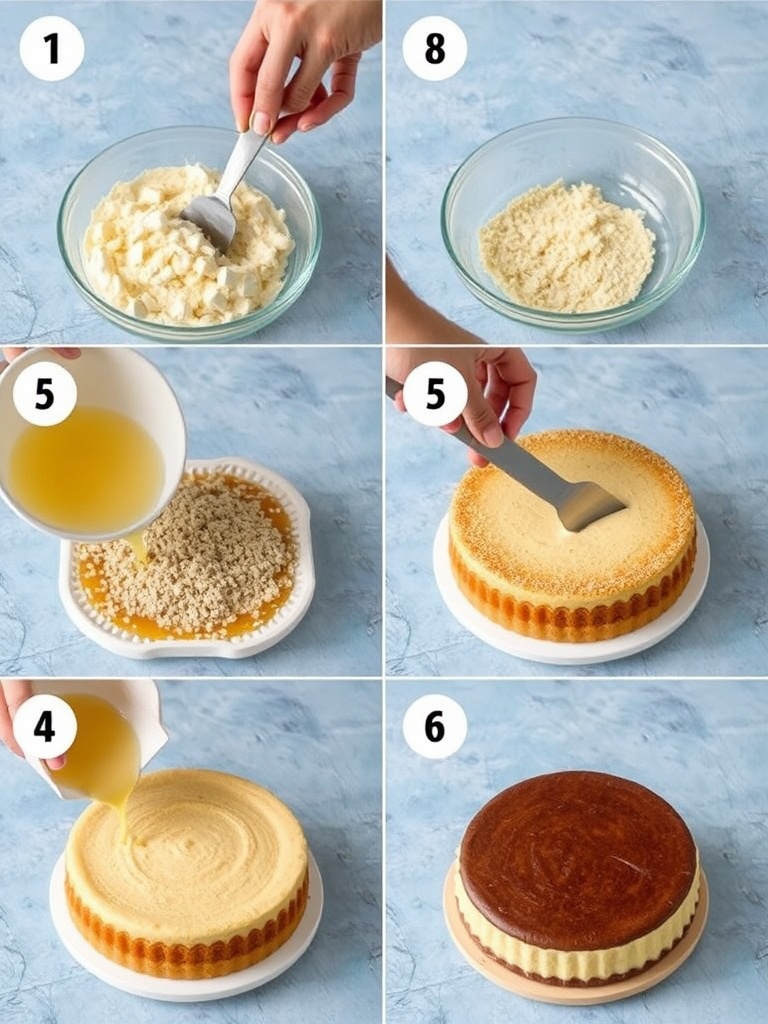 gateau preparation