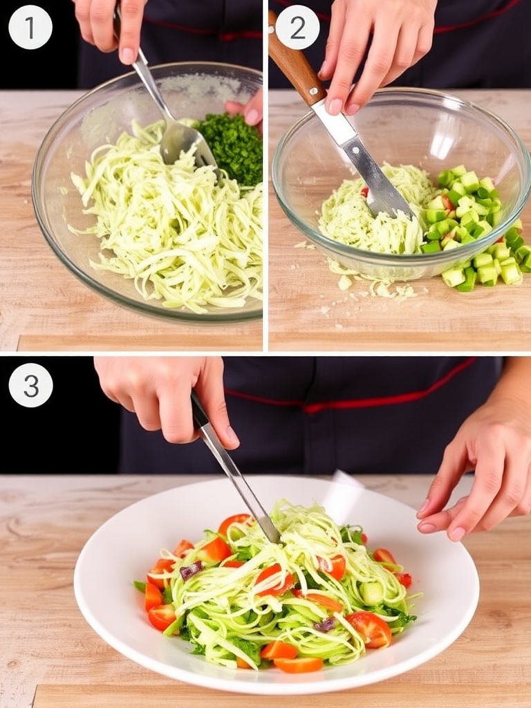 salade cesar preparation