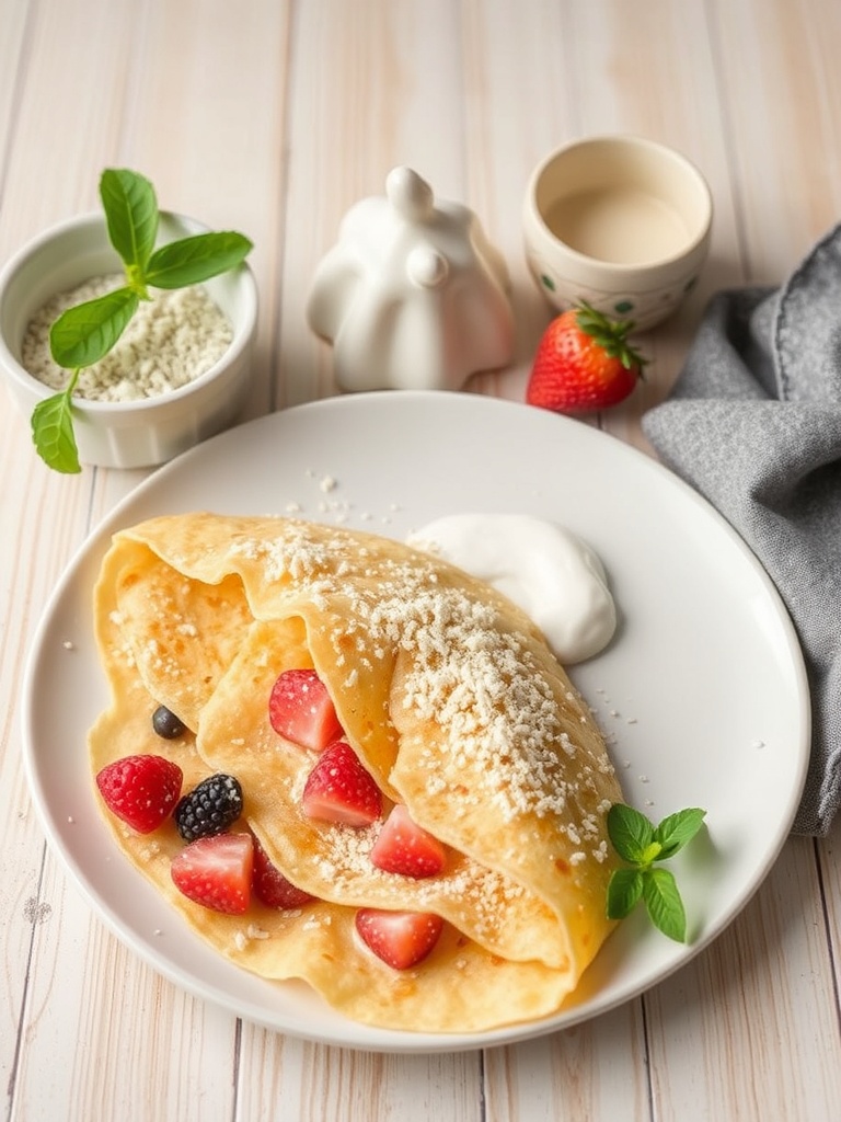 recette crepe sans lait ingredients