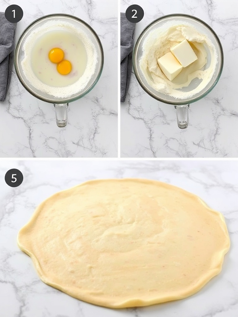 recette crepe sans lait preparation