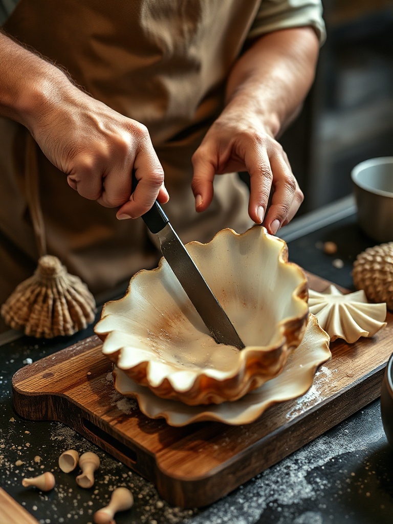 coquille saint jacques preparation