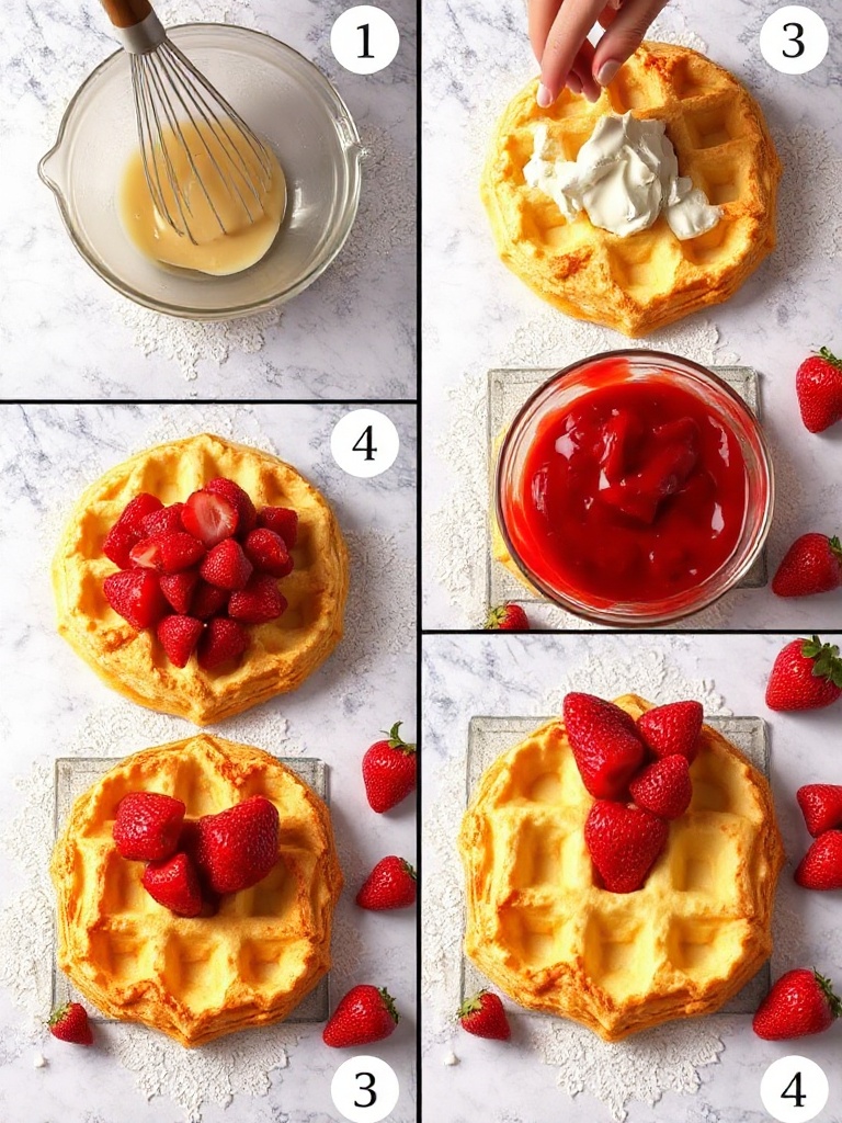 gaufre recette preparation