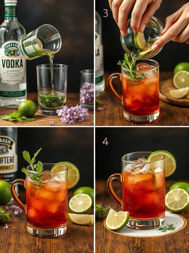 recette moscow mule vodka preparation