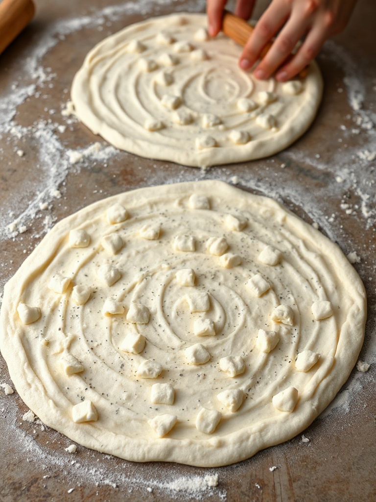pate a pizza preparation