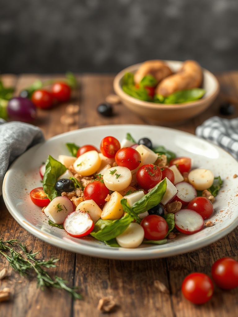 salade de pates