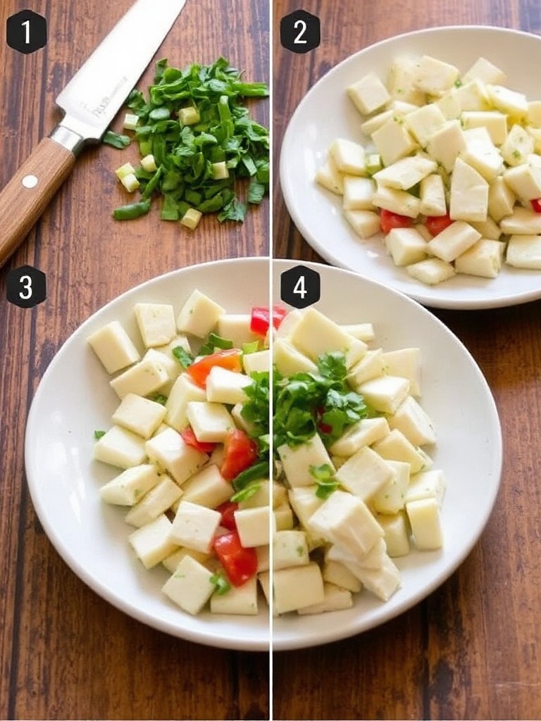 salade de pates preparation