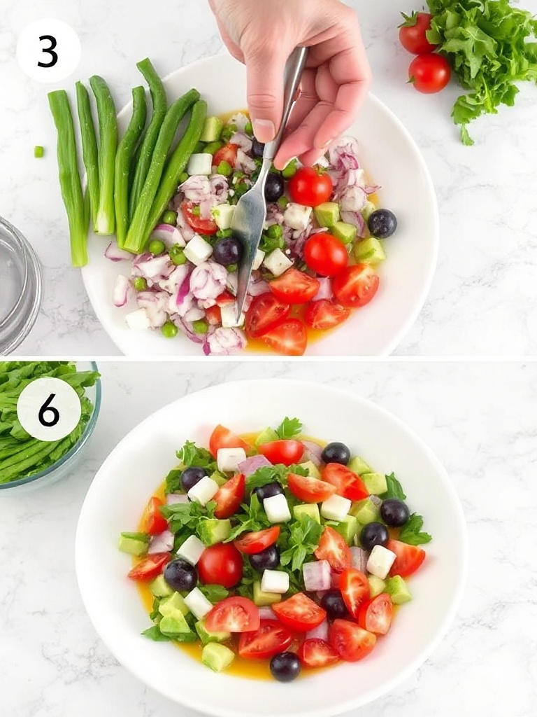 salade nicoise preparation