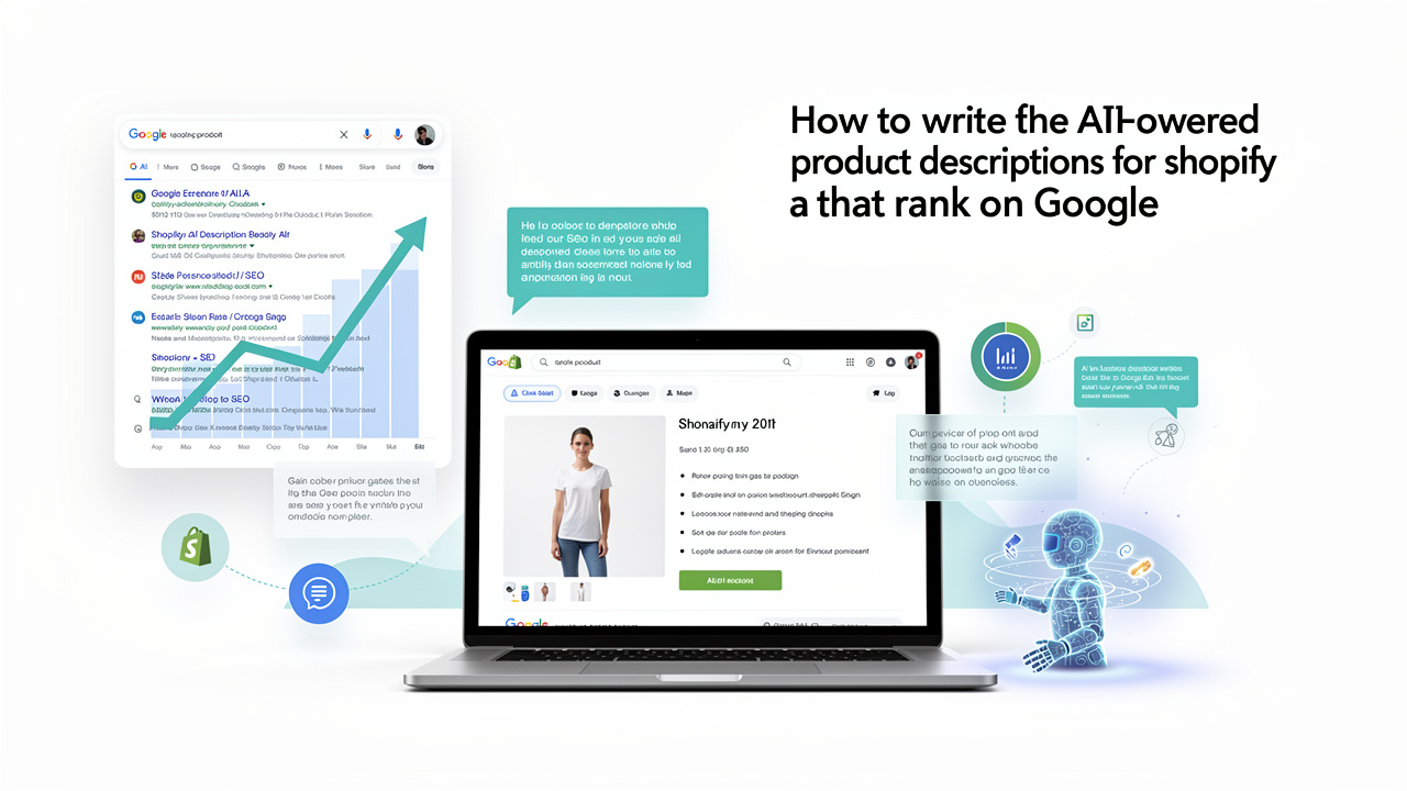 How to Write AI Product Descriptions for Shopify That Rank on Google