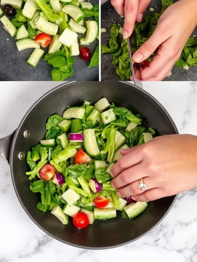 salade nicoise preparation