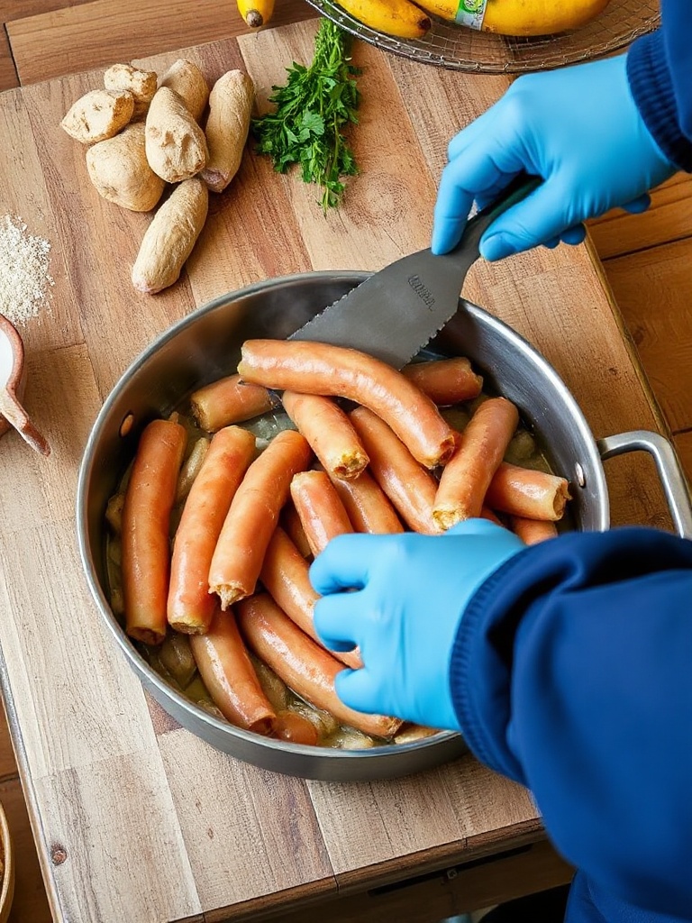 choucroute preparation