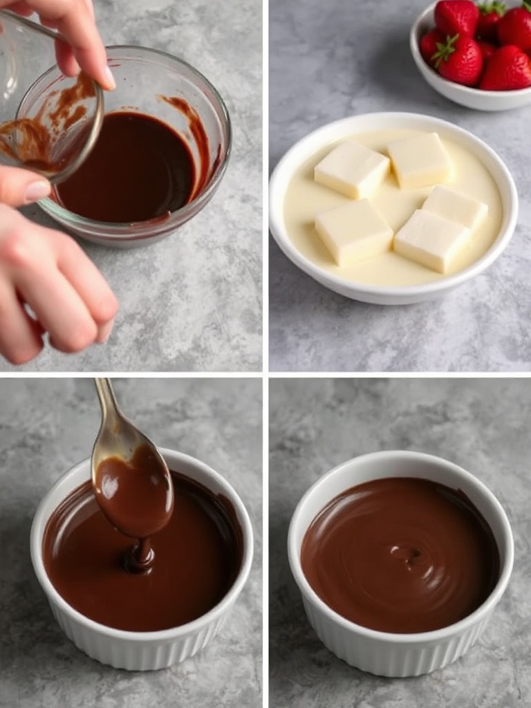 recette fondant au chocolat preparation