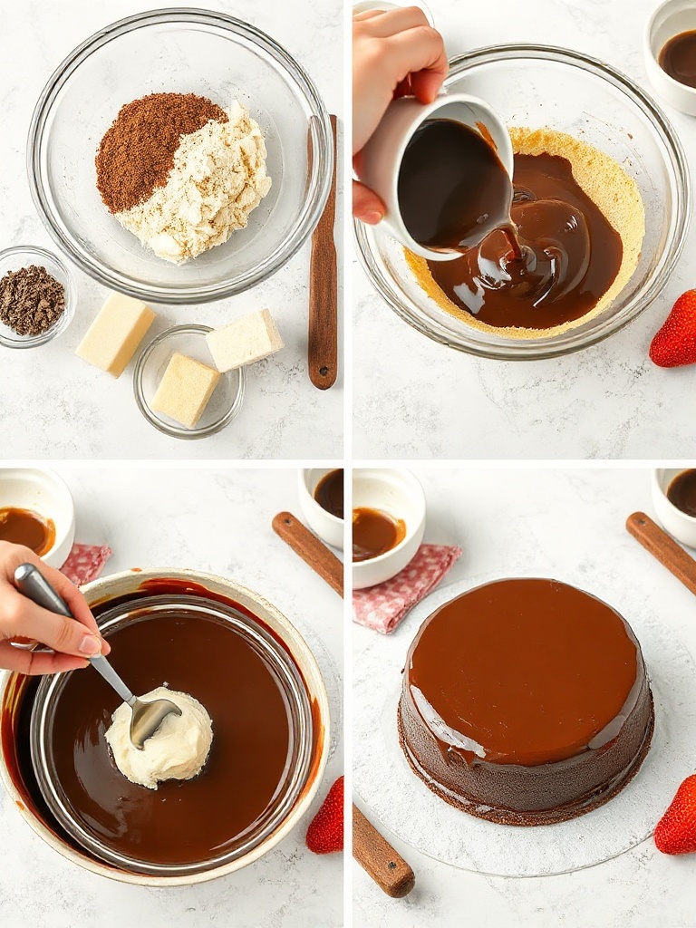 recette fondant au chocolat preparation