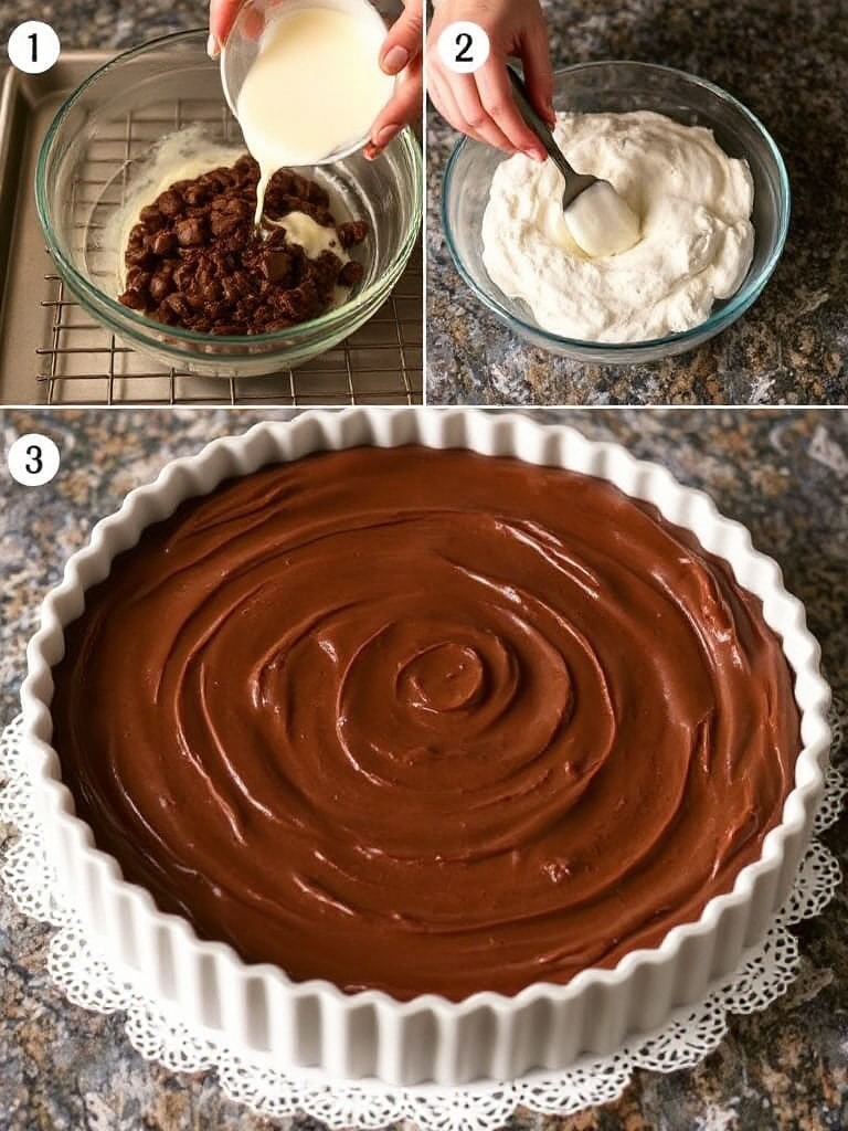 recette gateau au chocolat preparation