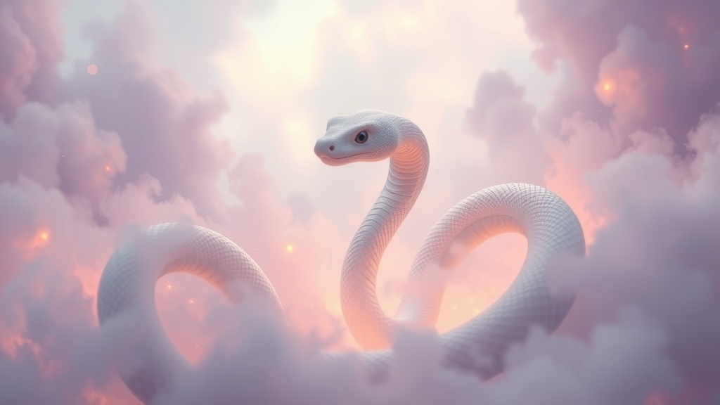 Sonhar com Cobra Branca: Significado e Cura Espiritual