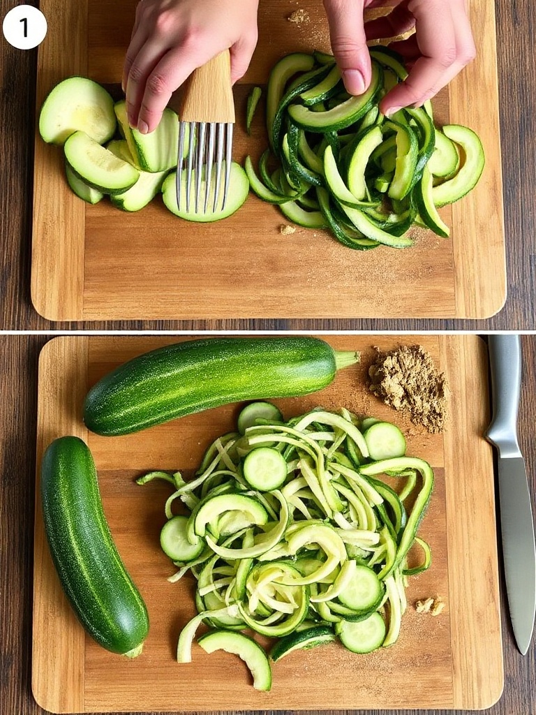 courgette farcie preparation