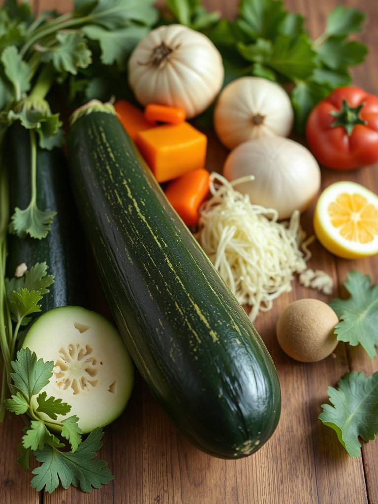 courgette farcie ingredients