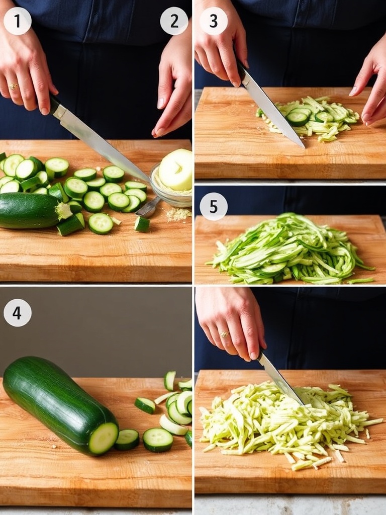 courgette farcie preparation