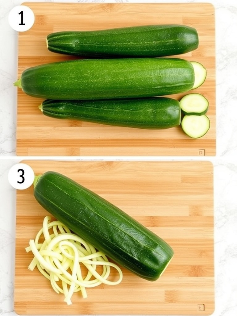 recette courgette preparation