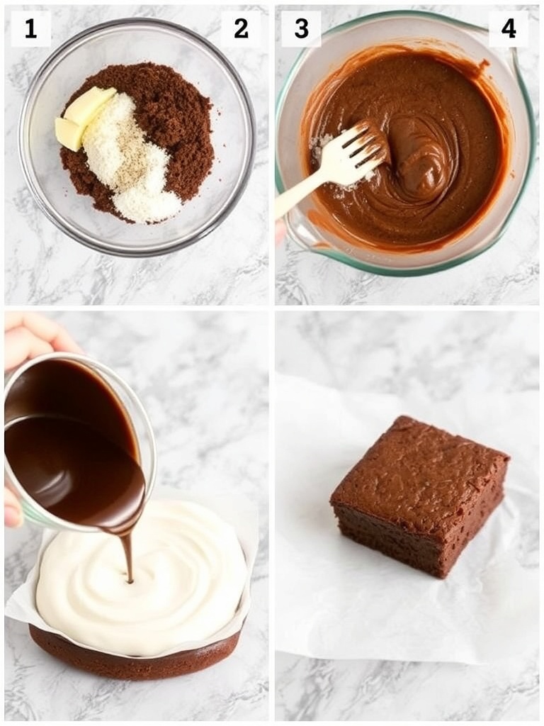 recette brownies preparation