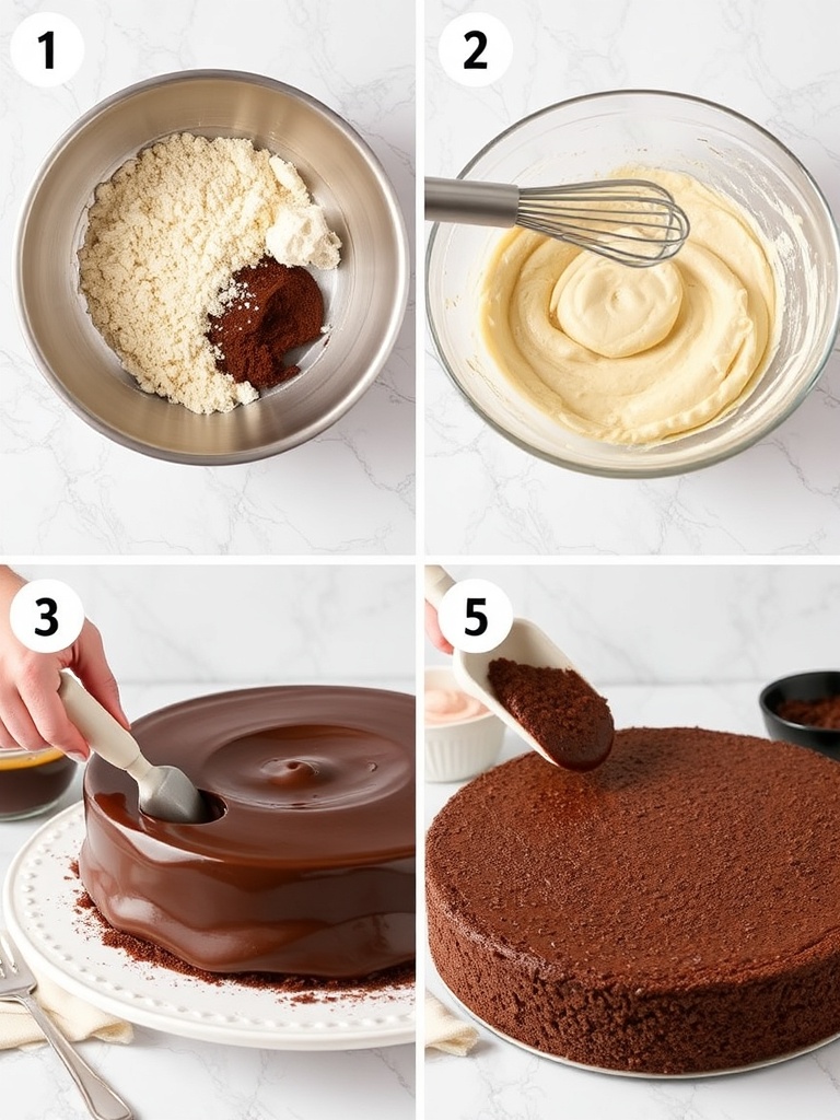 gateau chocolat preparation