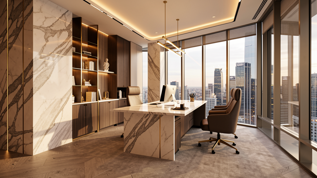 Modern financial office