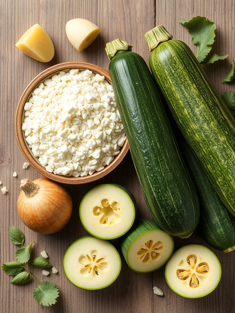 courgettes farcies ingredients