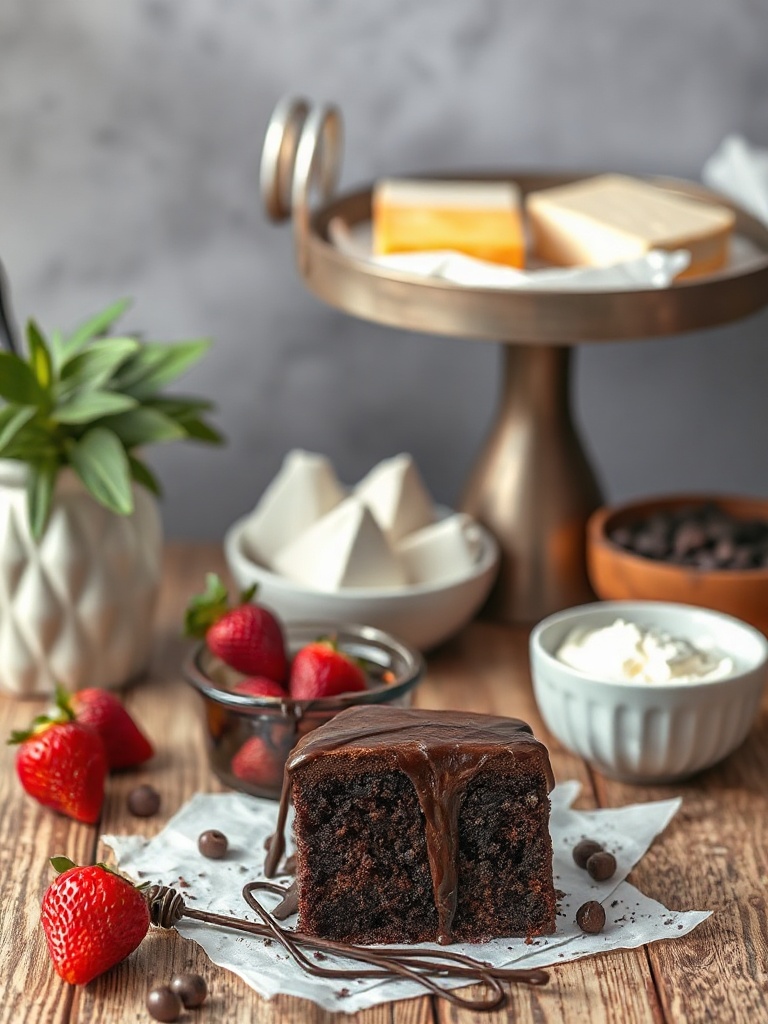 recette gâteau au chocolat ingredients