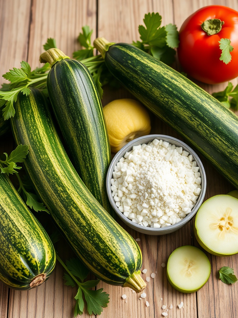 courgettes farcies ingredients