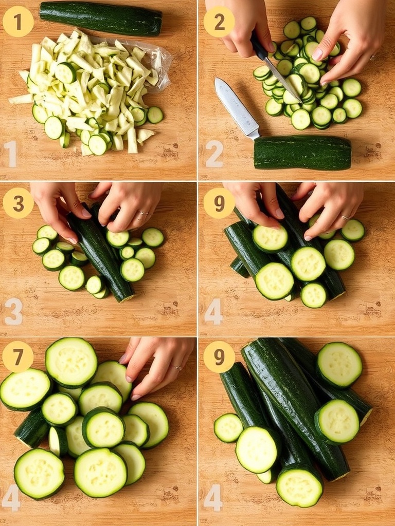 courgettes farcies preparation