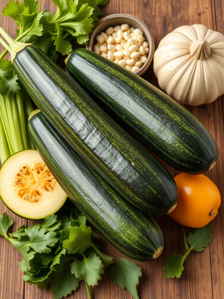 courgettes farcies ingredients