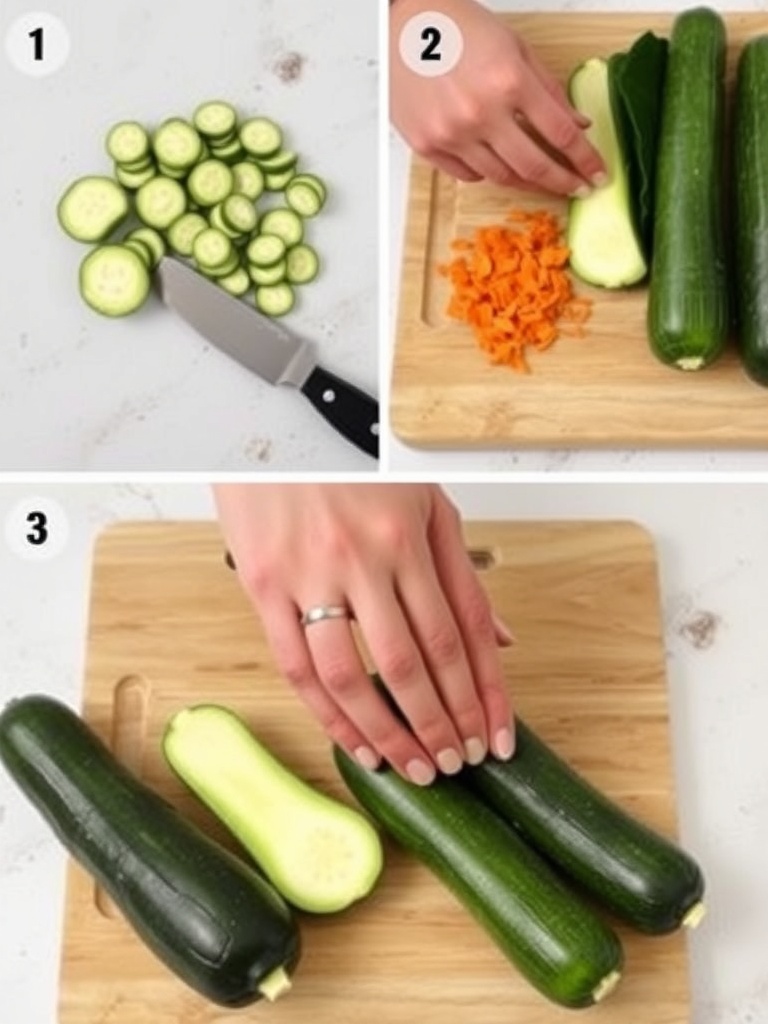 courgettes farcies preparation
