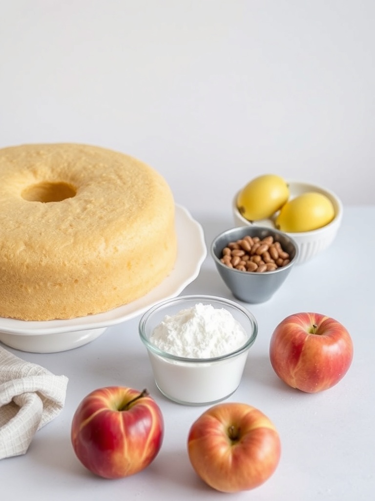 gateau aux pommes ingredients