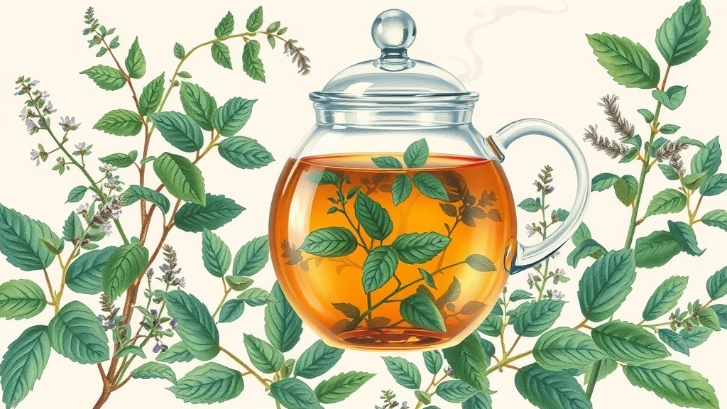 Infusão de Hortelã-Pimenta para Má Digestão