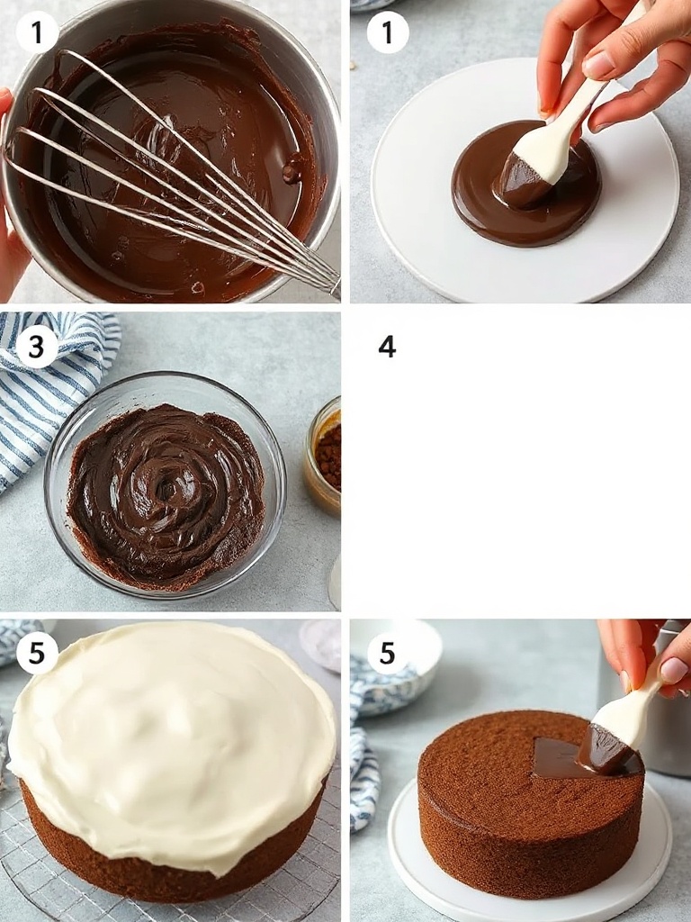 recette gâteau au chocolat preparation
