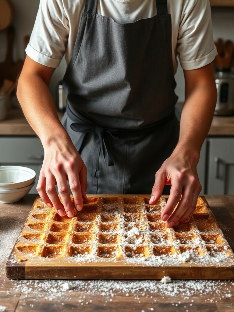 gaufre preparation