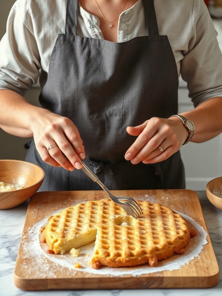 gaufre preparation